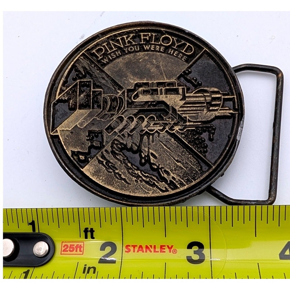 Rare Pink Floyd/Rolling Stones Mismatch Fantasy Buckle